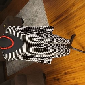 Black and white stripes Banana Republic Dress